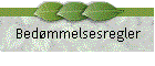 Bedmmelsesregler